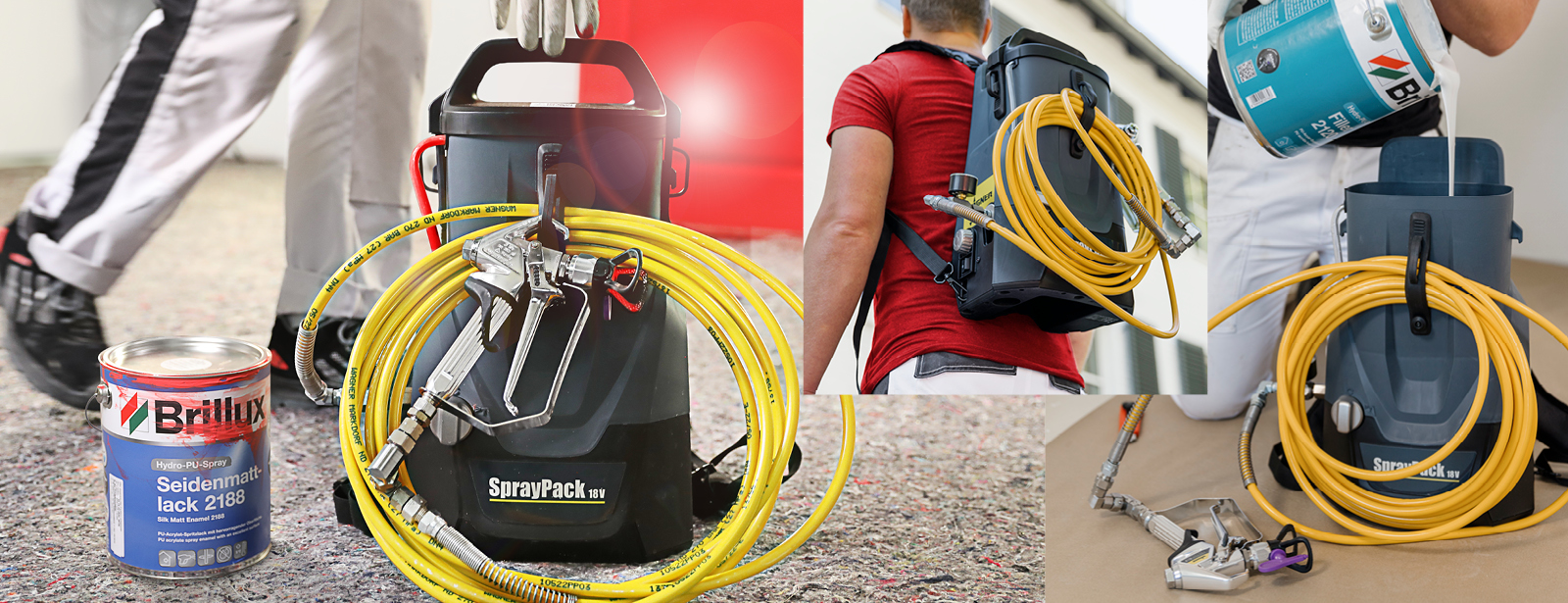 Das neue Wagner SprayPack 18V Select